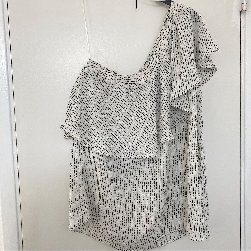 Off one shoulder blouse